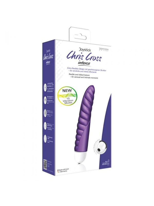 Joystick ChrisCross Intense Purple Package