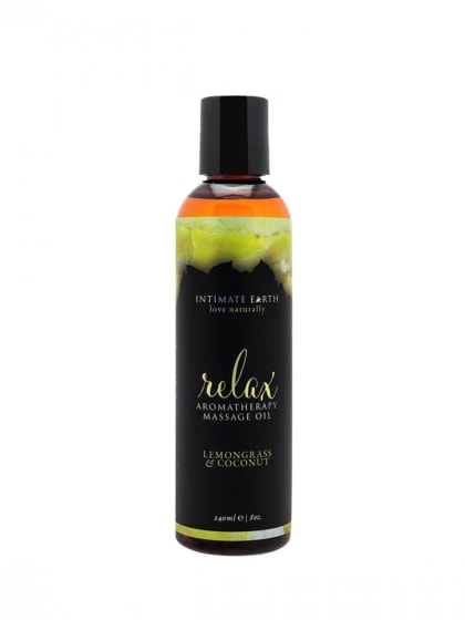 Έλαια για Μασάζ - Relax Aromatherapy Massage Oil Lemongrass-Coconut 120ml