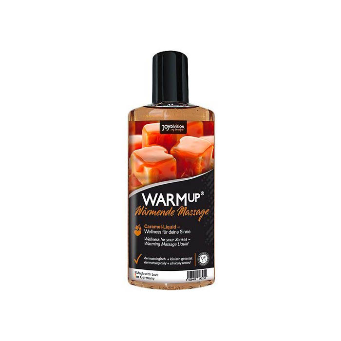 Έλαια για μασάζ - WARMup Intimate Massage Liquid 150 ml Caramel